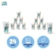 thumbnail image 5 of Vasos con pajita para niños pequeños The First Years Bluey Take & Toss, 240 ml, 24 unidades, 5 of 6