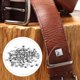 thumbnail image 1 of BRIGHTFUFU 80Ud Tachuelas Pirámide Plata Para Cinturones Ropa Y Accesorios De Cuero, 1 of 6