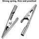 thumbnail image 3 of 60 Pieces Metal Alligator Clips, Metal Test Alligator Clips, Metal Wire Alligator Clips, Alligator Alligator Clips, Electric Alligator Clips For Autom, 3 of 5
