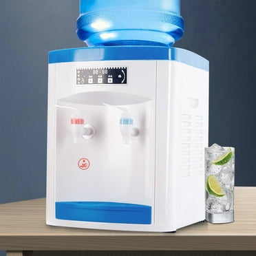 YIYIBYUS Water Dispenser 5 Gallon Countertop Hot and Cold Water Cooler Dispenser for Home Office