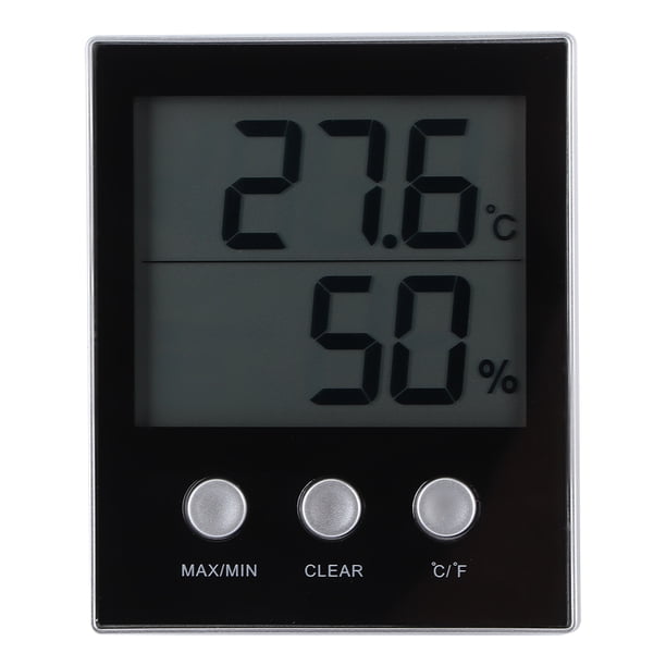 Temperatura LCD Electrónico Digital Termómetro Interior Higrómetro Temperatura Humedad Monitor Monitor
