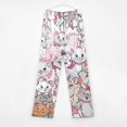 thumbnail image 3 of The Aristocats Pajama Pants Long Sleep Pants Soft Elastic Waist PJ Bottoms Lounge Pants, 3 of 7