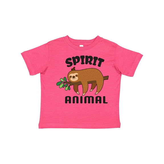 Inktastic My Spirit Animal is a Sloth with Sloth Illustration Boys or Girls Toddler T-Shirt
