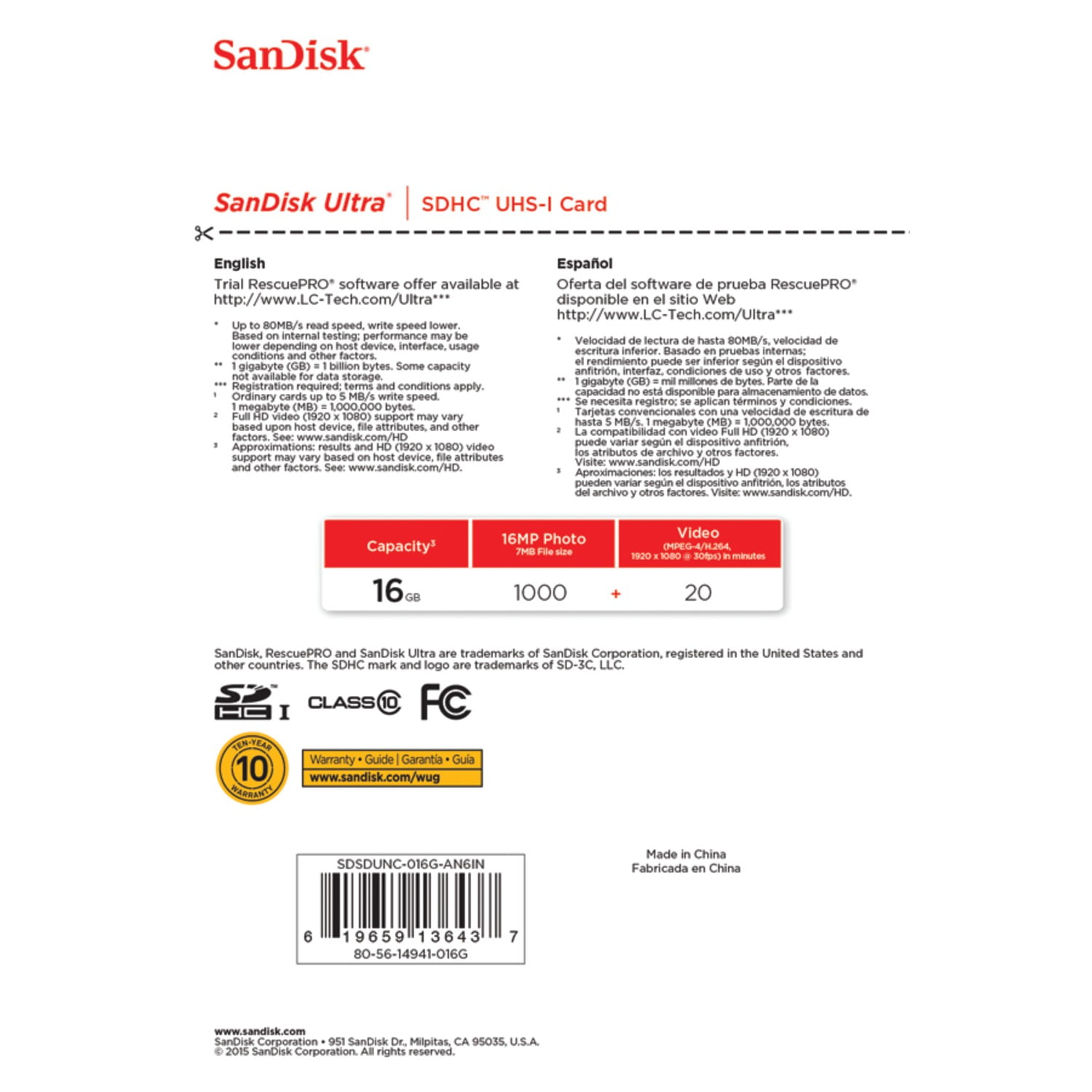 SanDisk Ultra PLUS SDXC UHS I card 128GB - Office Depot
