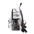 thumbnail image 4 of FORMRS School Backpack with Front Zippered Pocket 12" Student Travel Daypack, White Cute Cat, 4 of 6