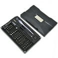thumbnail image 1 of 106Pcs Ensemble d'Outils de Réparation de Kit de Tournevis Précis 4x28mm CRV Embouts Nickelés JM8177, 1 of 8