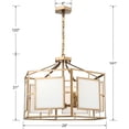 thumbnail image 7 of Crystorama Lighting - Six Light Chandelier - Hillcrest - Six Light Chandelier in, 7 of 7