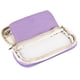 thumbnail image 5 of Estuche para lápices ANGGREK Lona compacto doble capa Violeta y beige, 5 of 8