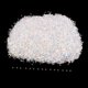thumbnail image 2 of 100 g / bolsa de lentejuelas de estrella de cuatro puntas de plástico para decoraciones de , boda, artes y manualidades Blanco, 2 of 7