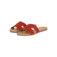 thumbnail image 5 of Women's Cutout Almond Toe Slide Flat Sandals 19697, 5 of 6