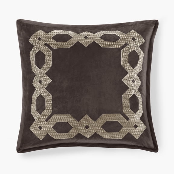 European Pillow Sham Brown 26x26"