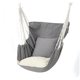 thumbnail image 1 of Hamaca Silla Colgante para Exteriores e Interiores de Algodon con cojin ilios innova Gris claro, 1 of 3