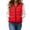 *Red, variant on VBVC Women's Puffer Vest with Pockets , Quilted Zip Up Sleeveless Jacket For Women, M-5XL