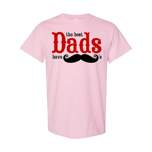 Inktastic Best Dads Have Mustaches T-Shirt