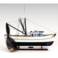 thumbnail image 2 of Old Modern Handicrafts B044 Shrimp Boat Model Boat, 2 of 4