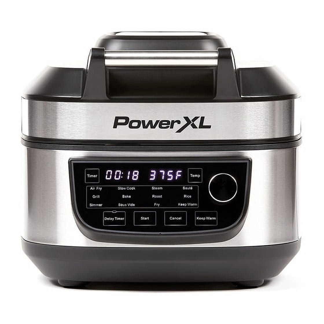 PowerXL Combo 12-in-1 Grill Air Fryer with Nonstick Coating