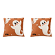 thumbnail image 1 of Funda Almohada Decorativa Bordada Halloween para Del (gran Fantasma) Rojo, 1 of 3