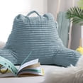 thumbnail image 3 of Nestl Almohada de Lectura con Respaldo, Apoyo para la Espalda Brazos, Descanso Cama Memory Foam Triturada, Color Azul Piedra., 3 of 6