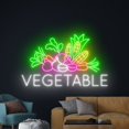 thumbnail image 4 of Handmadetneonsign Vegetable Neon Light, Healthy Food Neon Sign, Vegetarian Led Light, Food Led Sign, 4 of 5