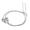 Silver, variant on Ayyufe Pack Of 2Women Bracelet Cute Alloy Partners Love Heart Bangle for Party