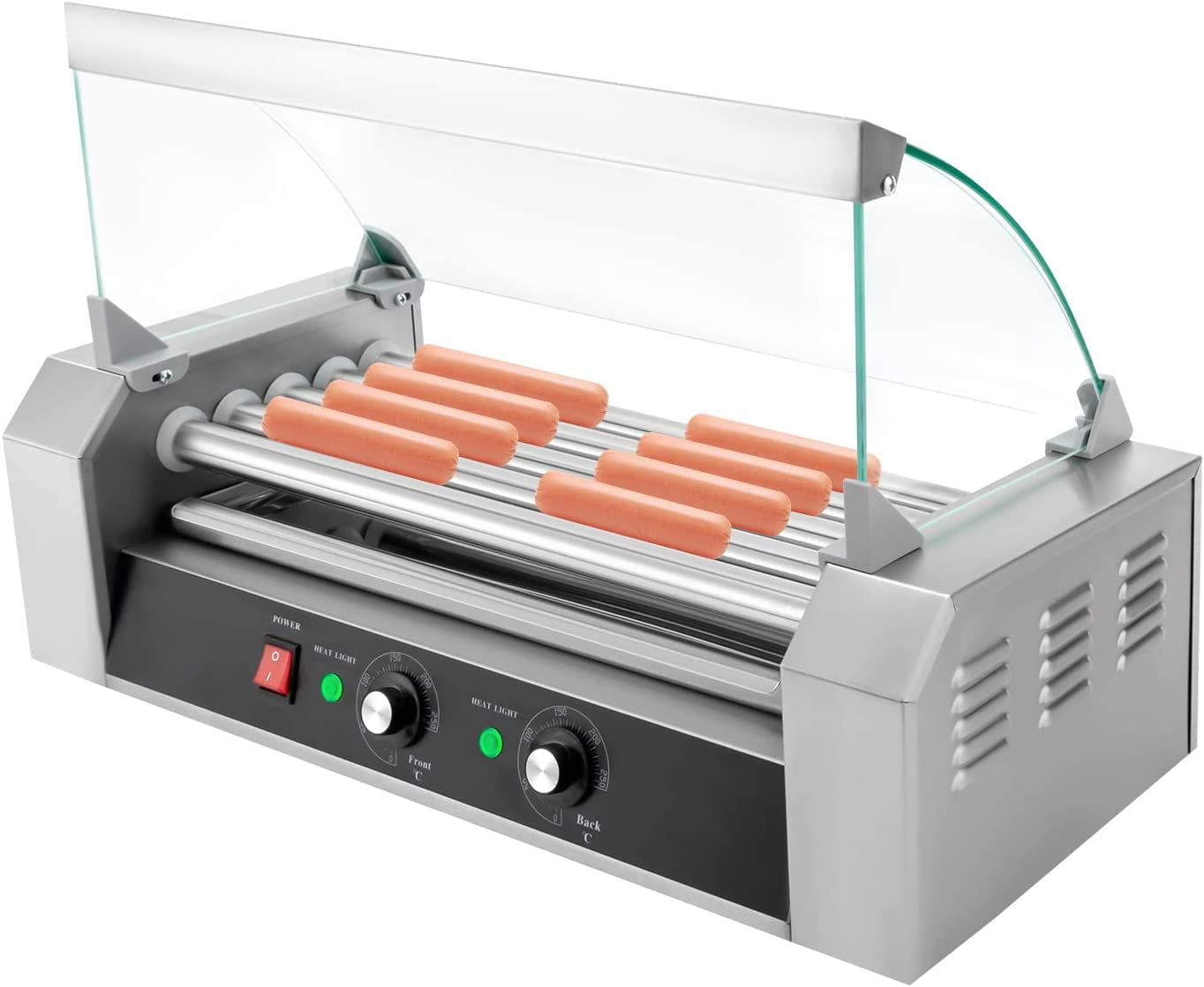 Miumaeov Commercial Electric Hot Dog Roller Sausage Machine Hotdog 5