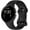 Black (Color Clasp), variant on KOMI Band Compatible with Google Pixel Watch 3 41mm/Pixel Watch 2/1, Soft Silicone Sport Watch Bands Replacement Watch Strap Bracelet for Google Pixel Watch Smartwatch Accessories