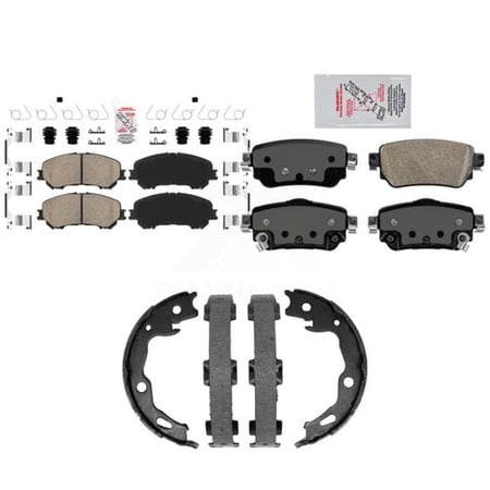 Transit Auto KNN-101506 Brake Pad Set Front & Rear Control Arm for Rogue Sport