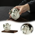thumbnail image 2 of Ceramic Cat Incense Holder Handmade Desktop Ornament Cute Animal Shape Decoration For Home Meditation Relaxation Study And, 2 of 4