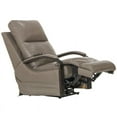 thumbnail image 3 of Conway Power Lay Flat Recliner with Heat & Massage in Gray Top Grain Leather, 3 of 9