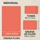 thumbnail image 3 of Juego de Sábanas Tacto Algodón Individual 3 Piezas Ultra Suaves y Frescas Color Rojo Kyuden Home, 3 of 4