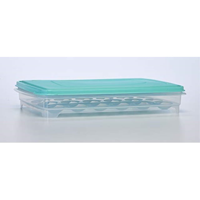 Deviled Egg Carrier, 24 Egg Stackable Container Tray with Lid