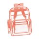 thumbnail image 1 of Mochila transparente Fernando PVC para exteriores universidad estadio Rosa rojo, 1 of 8