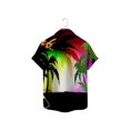 thumbnail image 2 of Camisas Casuales Para Hombre Camisa corta de verano con bolsillo de seis botones para hombre, camisa informal con estampado 3D para hombre (L, 3XL), 2 of 4