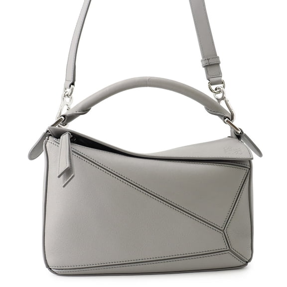 Pre-Owned Loewe Puzzle Bag Small Leather Handbag 322.30.S21 LOEWE 2-way Shoulder