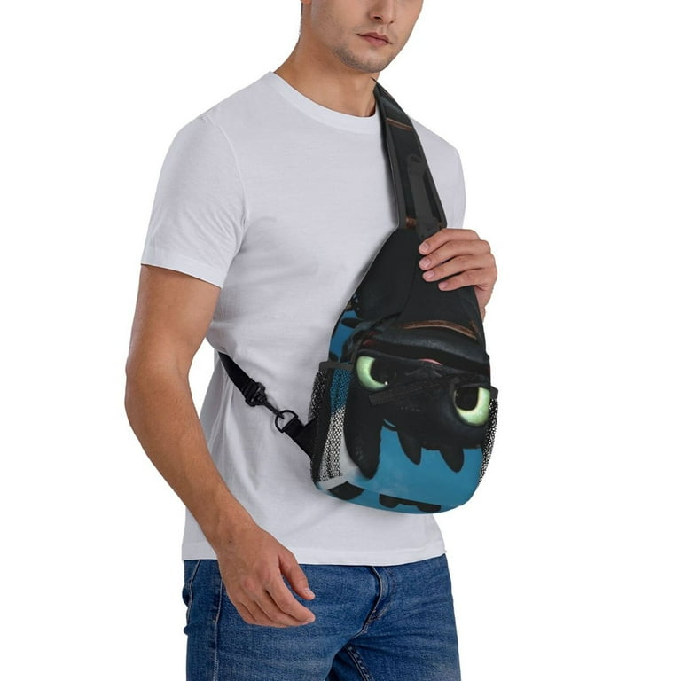 How To Train Your Dragon Sling Backpack Travel Hiking Chest Bag Daypack Multipurpose Crossbody Shoulder Bag Walmart