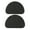 Black, variant on Hyasfey Non-Slip Shoe Pads for Bottom of Shoes Self Adhesive Shoe Sole Protectors EVA Forefoot Shoe Mat High Heels Shoe Grips for Men Women