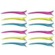 thumbnail image 2 of 12 Piezas de Pinzas para El Cabello Zulema Profesional de Colores Mezclados Pinzas de pelo de salón de metal, 2 of 8