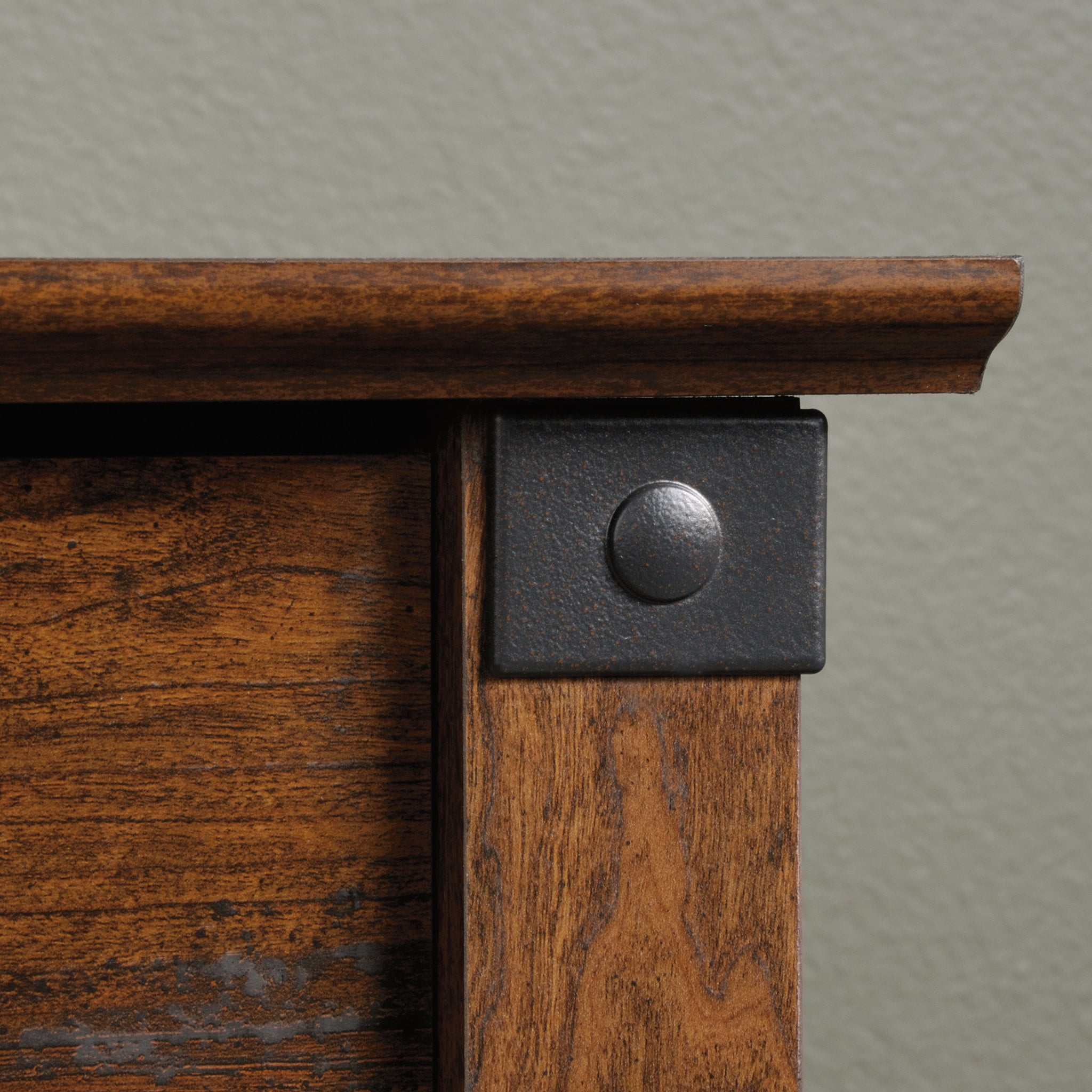 Sauder Carson Forge Lateral File Cabinet, Washington Cherry Finish