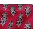 thumbnail image 4 of oneOone Viscose Jersey Fabric Leaves & Floral Block Print Fabric By Yard 60 Inch Wide, 4 of 5