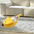 thumbnail image 2 of Elegante forma de plátano Cama pa perros Casa pa perros Tienda encantadora SG Zulema nido de cama de gato, 2 of 7