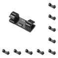thumbnail image 3 of Paquete de 20 Clips para cables ABS Seitruly Organizador autoadhesivo resistente al desgaste Negro 10Conjunto, 3 of 6