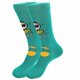 thumbnail image 1 of A Pair of Autumn and Winter Men Women Socks Fashion Cartoon Happy Novel Quality Stitching Soft and Comfortable Crew Socks Gao Jinjia LED, 1 of 2