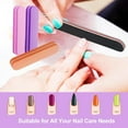 thumbnail image 3 of juego de lima de uñas y pulidor, limas de uñas para uñas de gel, uñas naturales acrílicas, kit de lima de uñas de manicura, lima de tablero de esmeril, bloques de pulido, 3 of 7