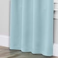 thumbnail image 3 of Bkue Nile Mills Modern, Classic Solid Semi Blackout Curtains, Set of 2, 36" x 72", Green Lily, 3 of 11