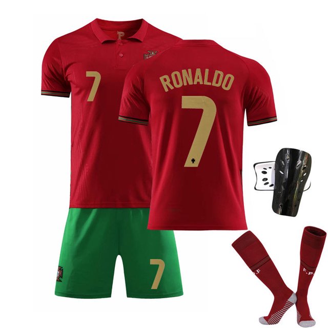Camiseta de fútbol de la versión de jugador de primera calidad de Portugal con logo oso de fresa Juguete