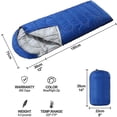 thumbnail image 2 of Ultralight Camping Waterproof Outdoor Sleeping Bags Thickened Warm, 2 of 5