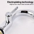 thumbnail image 2 of Beisidaer ABS Bathroom Basin Faucet Water Purifier Single Lever Hole Tap Single Cold,Silver, 2 of 7