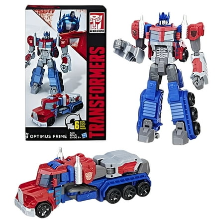 Transformers Cyber Commander Optimus Prime Action Figure