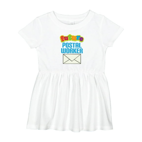Inktastic Future Postal Worker Mail Girls Baby Dress