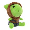 thumbnail image 5 of Peluche Duende Rogue TUNC vestido con figuras de dinosaurios verdes 25cm, 5 of 5